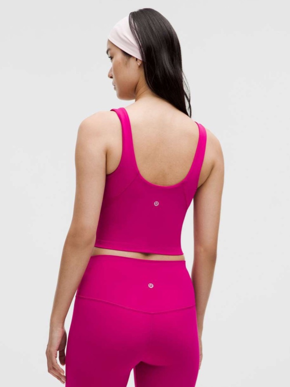 EUC Lululemon Matching Align Ripened Raspberry Set. Size 6 - Picture 8 of 11